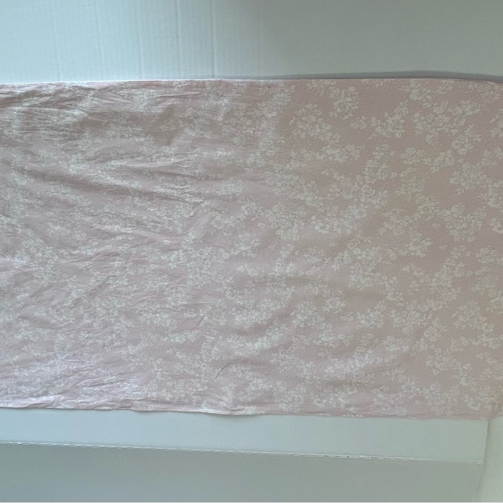 Simply Shabby Chic pink and white floral king pillowcase